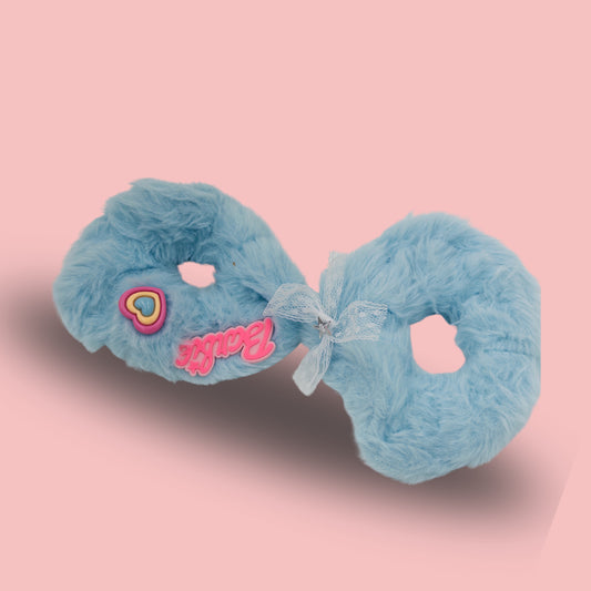 Barbie Faux Fur Hair Tie Set