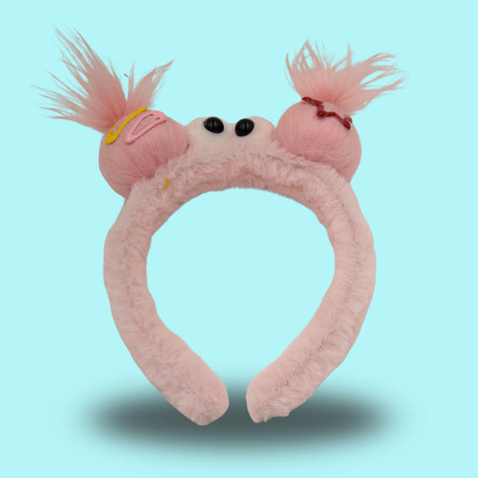 Eye Pony Faux Fur Hair Band