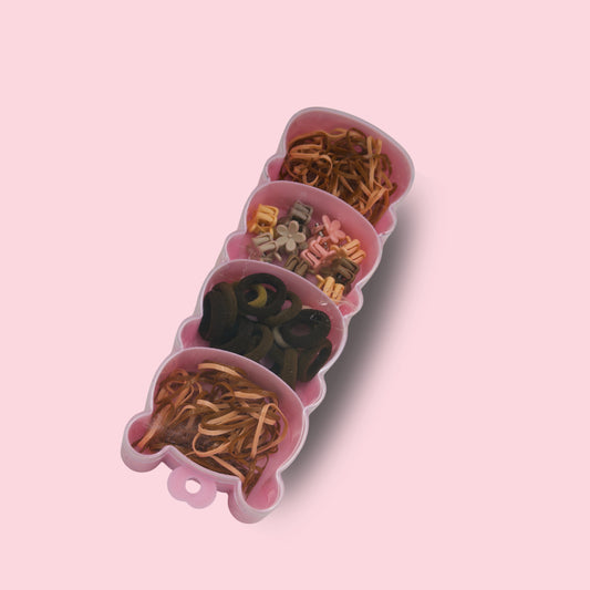 Bear Box Hair Tie Set