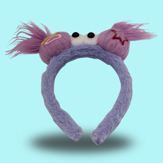 Eye Pony Faux Fur Hair Band