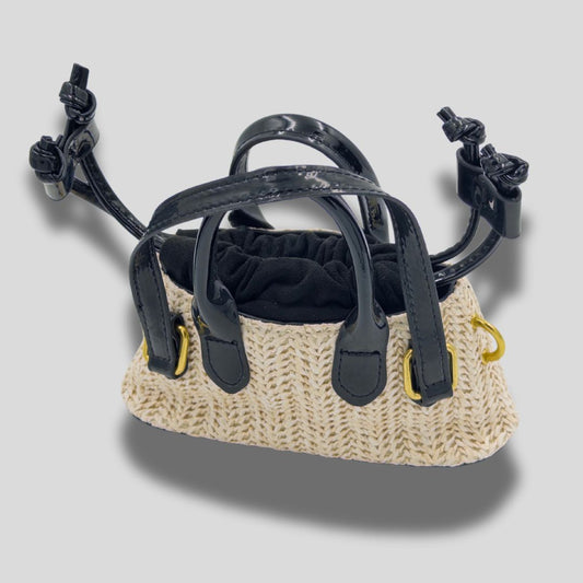 Jute Chrome Bag