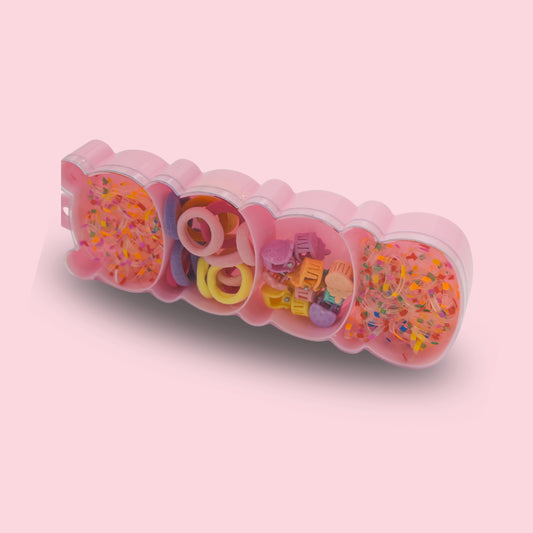 Bear Box Hair Tie Set