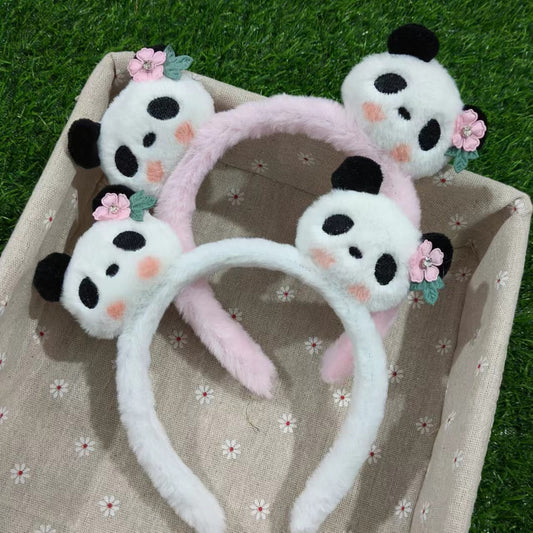 Fur Bow Headband