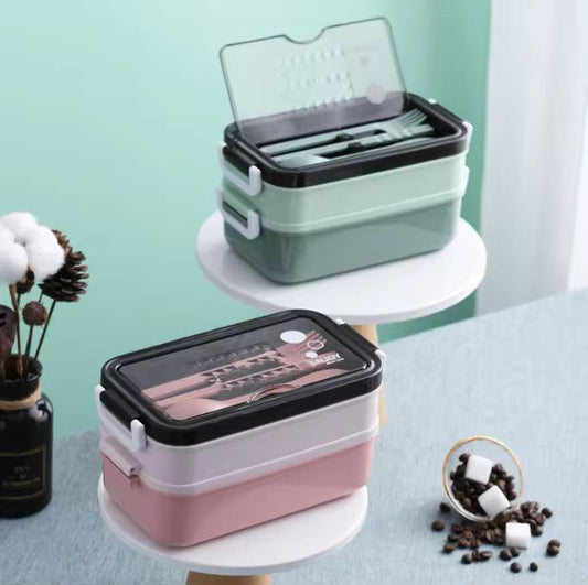 Enjoy Double Lunch Box