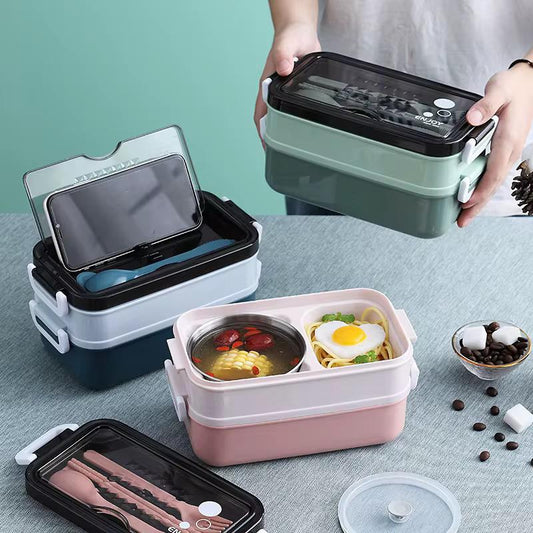 Enjoy Double Lunch Box