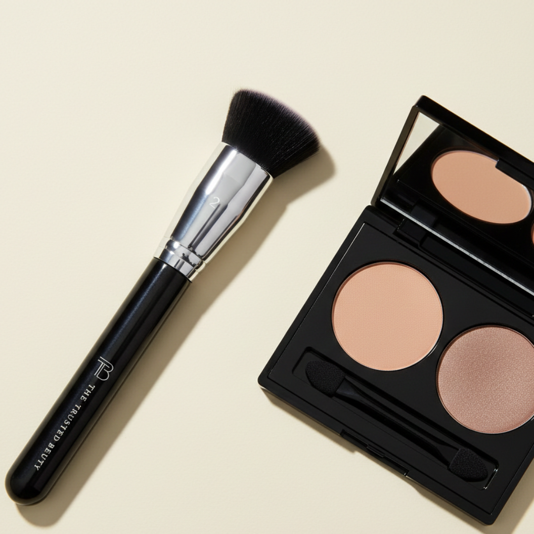 No. 2 Flat Foundation Buffing Brush - Image 3